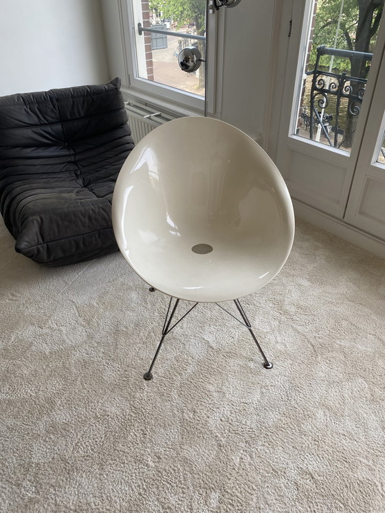 Image 1 of Kartell Eros Stuhl mit Eiffelturmbeinen von Philippe Starck