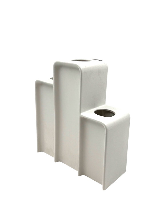 Image 1 of Makio Hasuike, Weltraumzeitalter-Keramikvase, Arnolfo di Cambio, Italien 1975