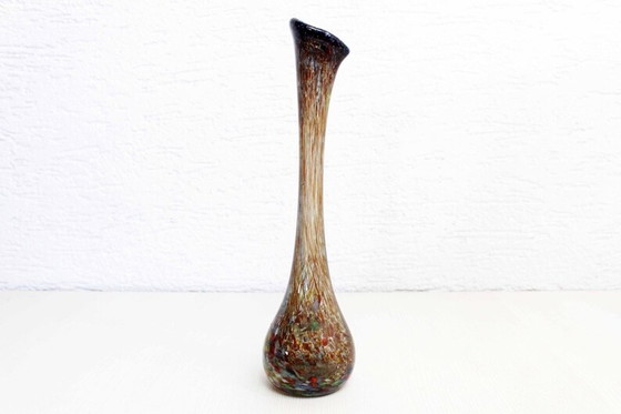 Image 1 of La Rochère Vase aus geblasenem Glas 1970