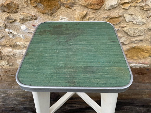 Vintage, Bauernhaus, Holzhocker 1950'S