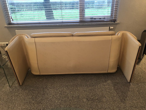 Image 1 of De Sede Sofa weißes Leder DS-2011