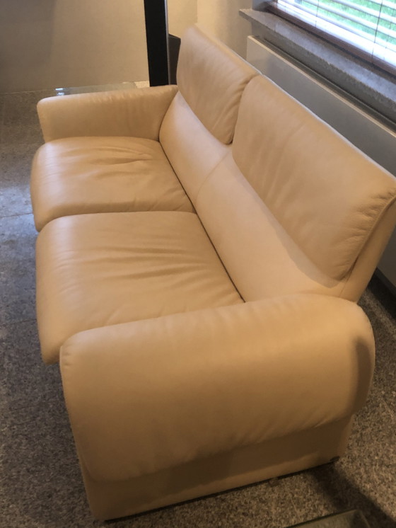 Image 1 of De Sede Sofa weißes Leder DS-2011