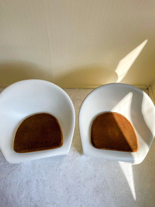 Space Age Fiberglas-Sessel aus den 70er Jahren