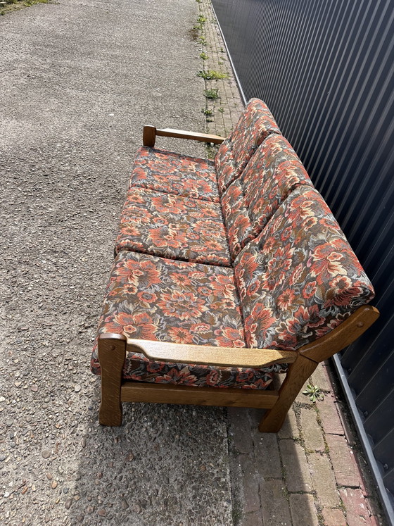 Image 1 of Vintage Sofa geblümt