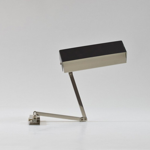 Vintage-Teleskop-Wandleuchte mit 3 Kugelgelenken, 1960