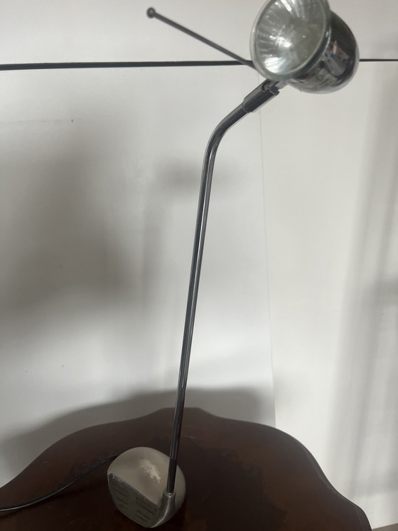 Image 1 of Buro Set Golf Club Design Lampe und Buchstützen