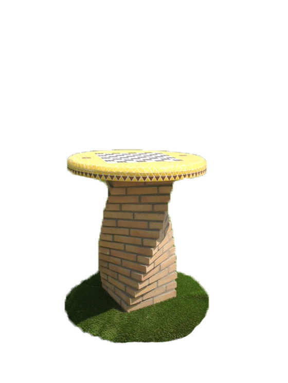 Image 1 of Einzigartiger Stehtisch mit Schachbrett