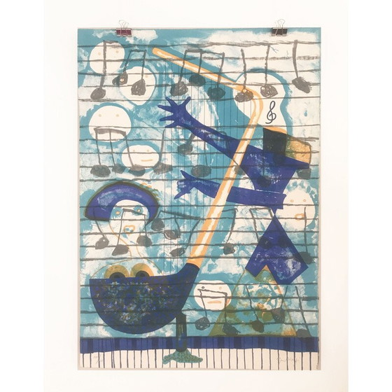 Image 1 of Klassische Lithographie von Rafael Bartolozzi, Spanien 2004