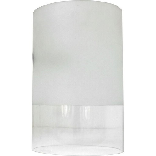 Vintage Fatua Schreibtischlampe Glas Fontana Arte von Guido Rosati Italien 1970