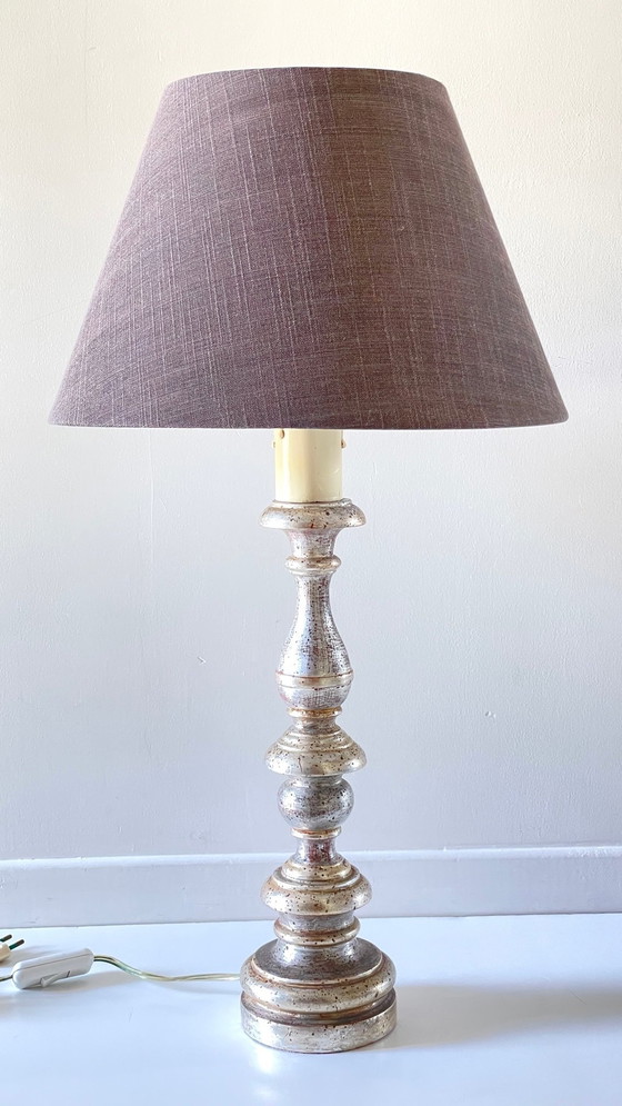 Image 1 of Lampe Holz Silber "L'Acropole Paris"