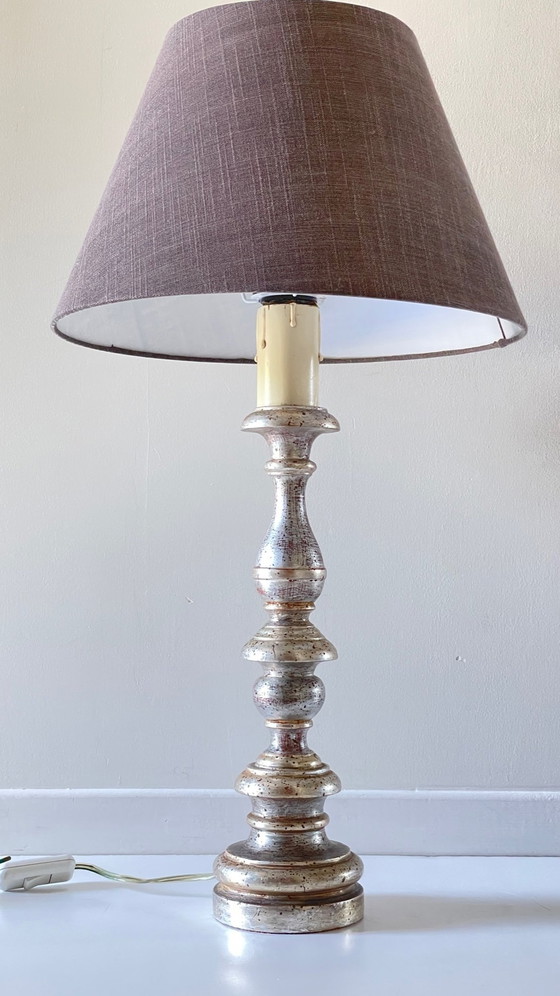 Image 1 of Lampe Holz Silber "L'Acropole Paris"