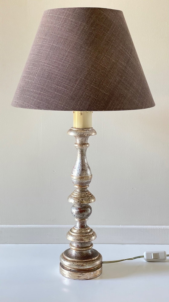 Image 1 of Lampe Holz Silber "L'Acropole Paris"