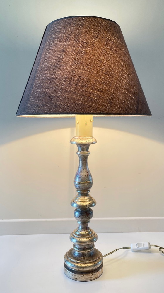 Image 1 of Lampe Holz Silber "L'Acropole Paris"