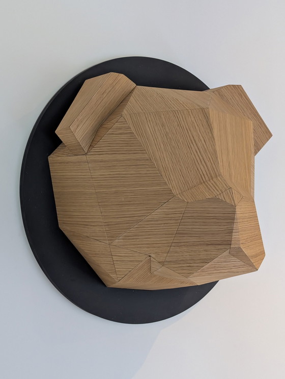 Image 1 of 3D Geometrische Wanddekoration Hund