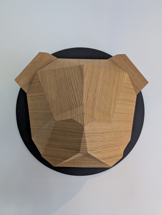 Image 1 of 3D Geometrische Wanddekoration Hund