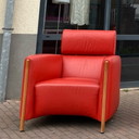 2 Leolux Goncharov Sessel rot