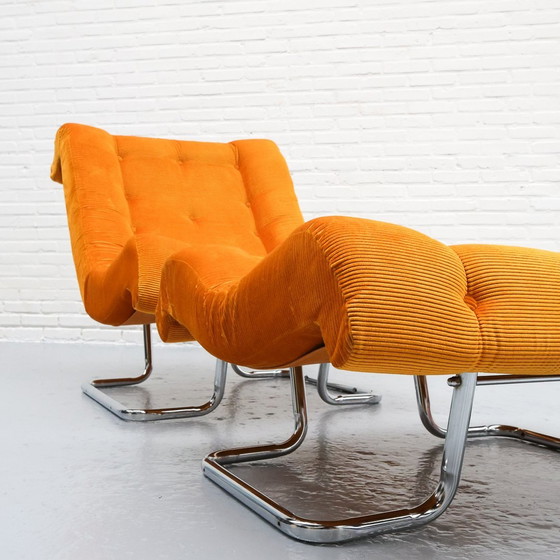 Image 1 of Lounge-Sessel & Hocker '70S