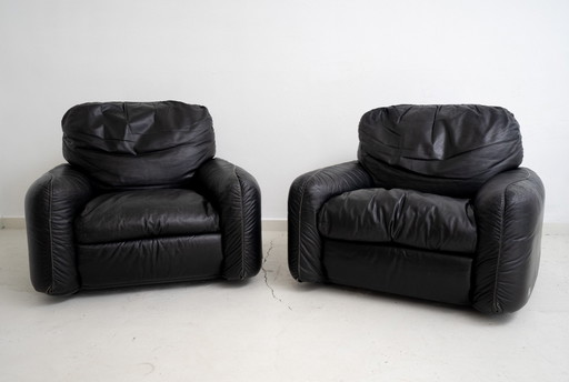 2 Piumotto-Sessel Busnelli 