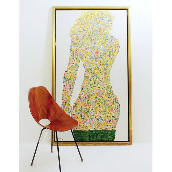 Image 1 of Vintage Öl auf Leinwand von Georges Collignon, Belgien