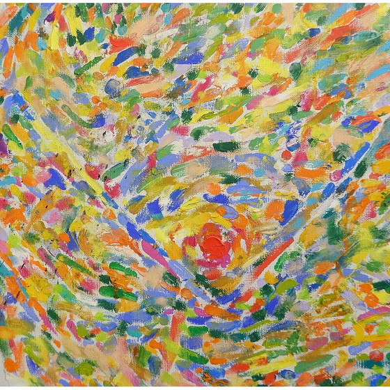 Image 1 of Vintage Öl auf Leinwand von Georges Collignon, Belgien