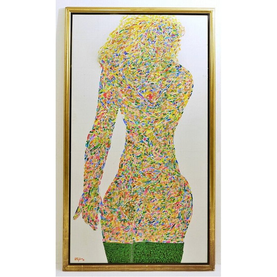 Image 1 of Vintage Öl auf Leinwand von Georges Collignon, Belgien