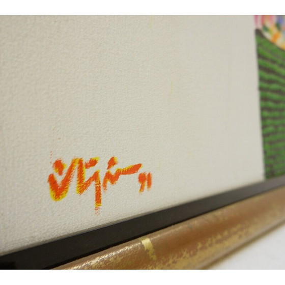 Image 1 of Vintage Öl auf Leinwand von Georges Collignon, Belgien