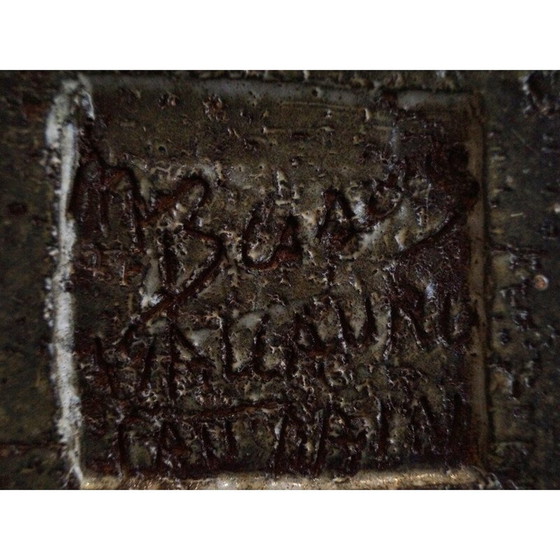 Image 1 of Keramik-Tischlampe von Huguette, Marius Bessone und Vallauris, 1970