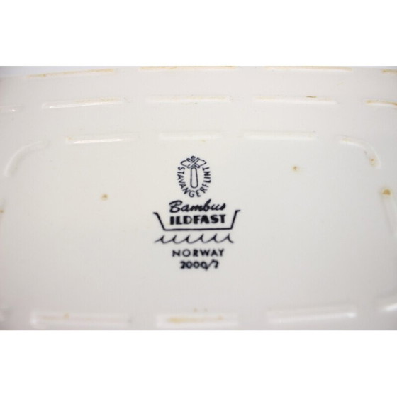 Image 1 of Vintage Keramikschale von Bambus Ildfast, Norwegen 1950er Jahre