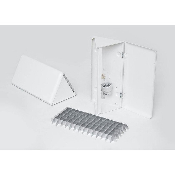 Image 1 of Paar Wandlampen aus Aluminium von Raak Amsterdam, 1970er Jahre