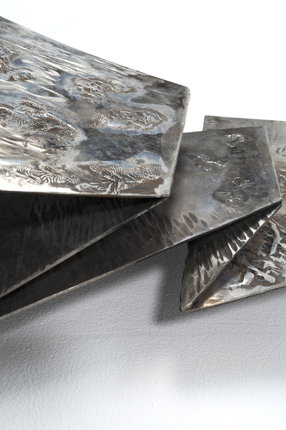 Image 1 of Brutalistische Wandskulptur im Vintage-Stil