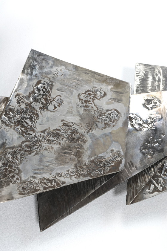 Image 1 of Brutalistische Wandskulptur im Vintage-Stil