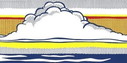 Roy Lichtenstein --- Wolke und Meer