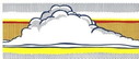 Roy Lichtenstein --- Wolke und Meer