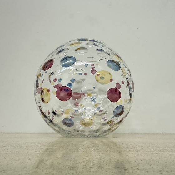 Image 1 of Böhmische Borske Sklo Nemo Glasvase von Max Kannegiesser 1960S