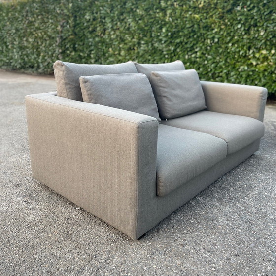 Image 1 of Taupe VIP Seats 2x 2,5-Sitzer Stoffsofa-Set