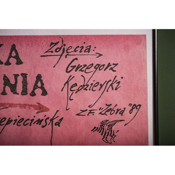 Image 1 of Vintage-Filmplakat "Sztuka kochania", Polen 1989