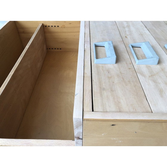 Image 1 of Esavian vintage Bibliothek Kommode, ESA Schule, 1970