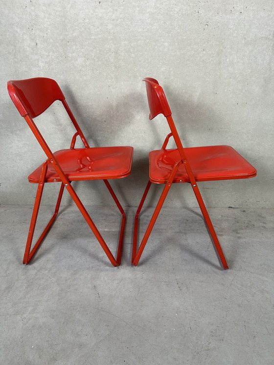 Image 1 of 2x Vintage Klappstuhl