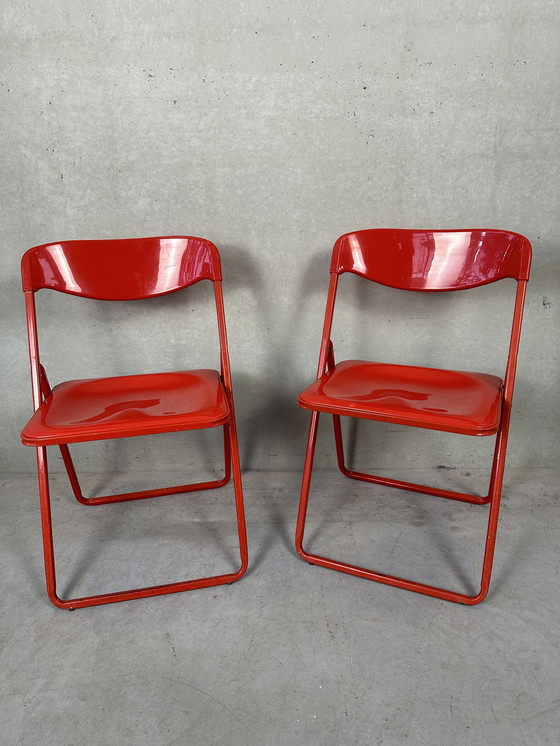 Image 1 of 2x Vintage Klappstuhl