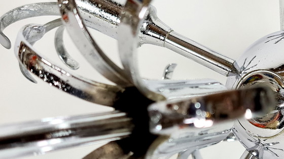 Image 1 of Mid century Modern – Geatano Sciolari – Sputnik – Space Age – Hängelampe – 60er Jahre