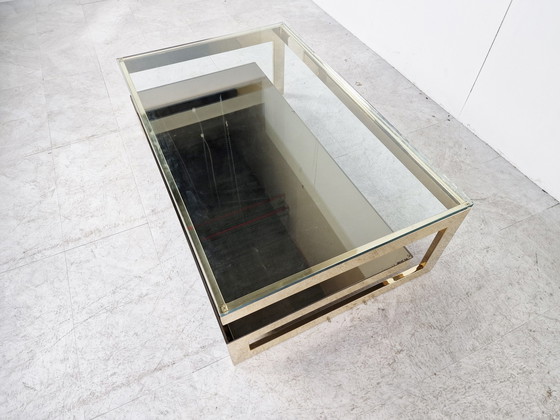 Image 1 of Vintage Belgochrom 23kt Couchtisch