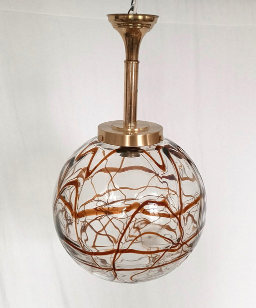 „Große Glaskugellampe des Weltraumzeitalters.“