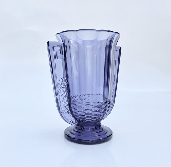 Image 1 of Val Saint Lambert-Vase Romeo