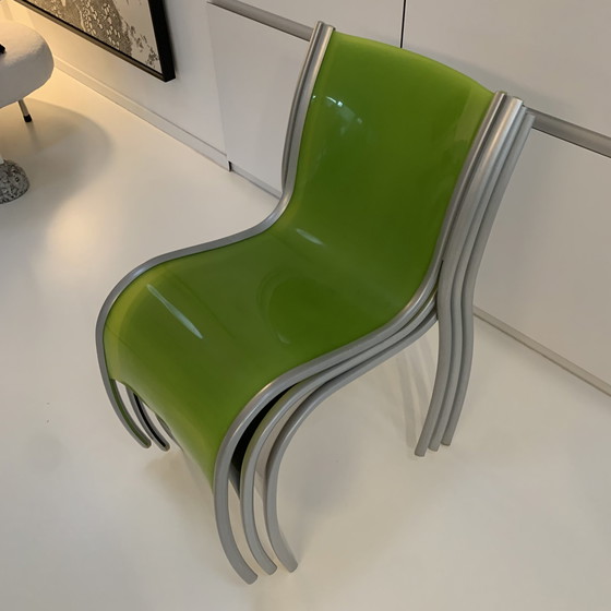 Image 1 of 3x Kartell FPE Stühle