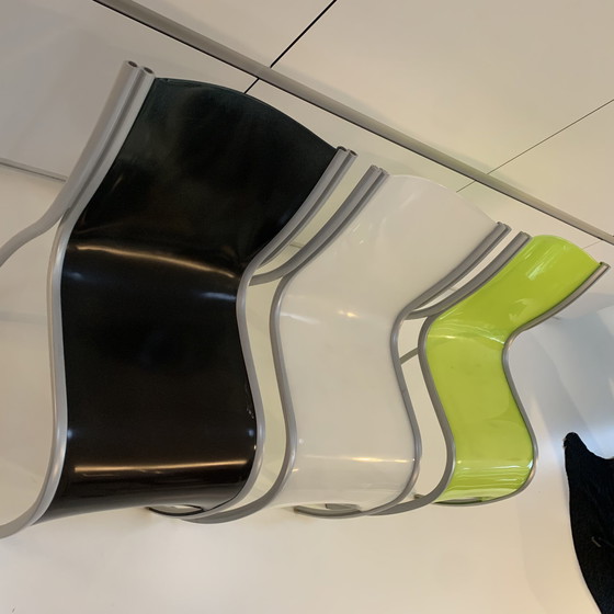 Image 1 of 3x Kartell FPE Stühle