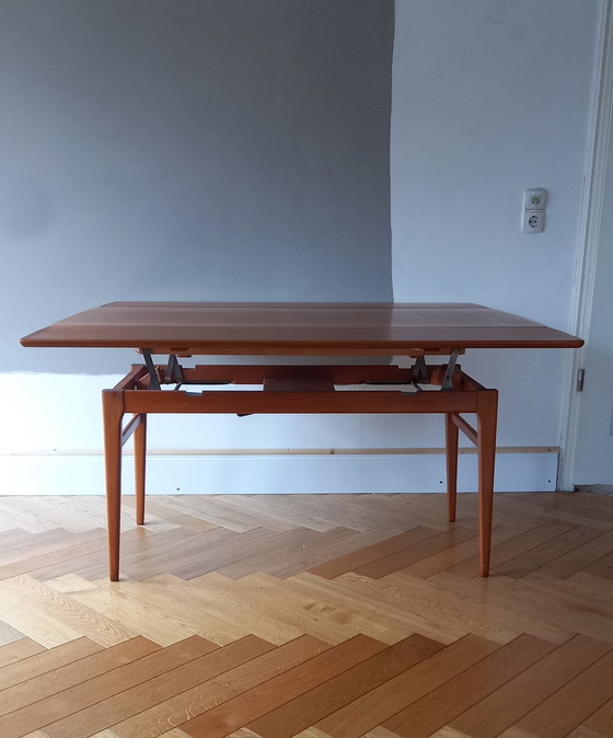 Image 1 of Mid-Century Elevator Table