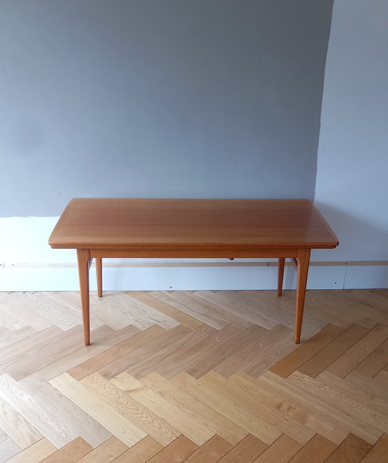 Image 1 of Mid-Century Elevator Table