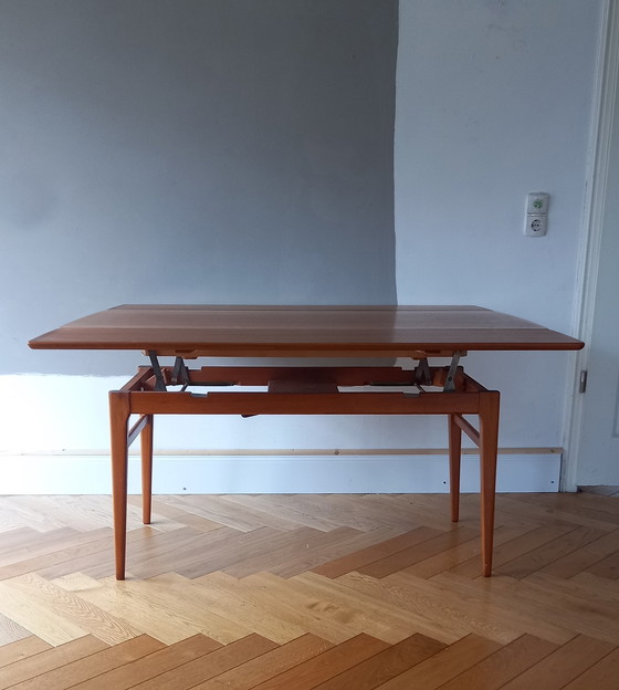 Image 1 of Mid-Century Elevator Table