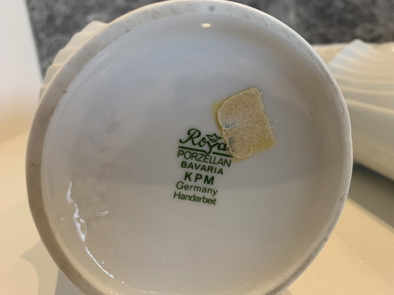 Image 1 of 2x Royal Porzellan Bavaria KPM Swing Vasen