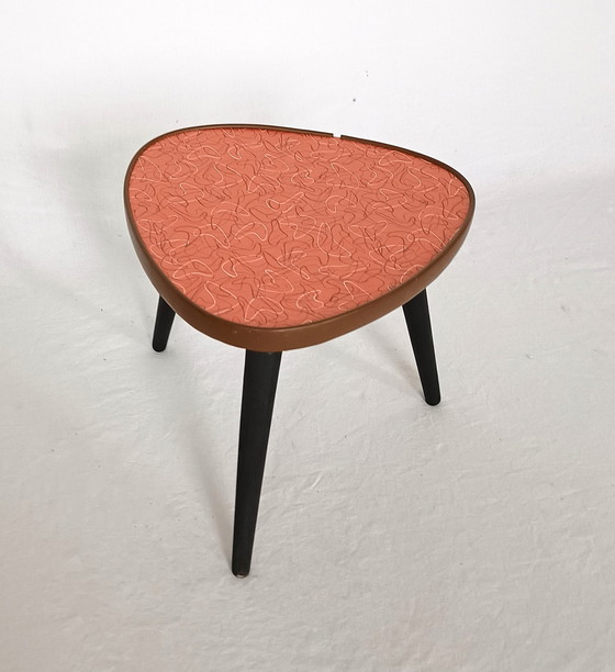 Image 1 of Vintage Pflanztisch mit Bumerang-Motiv